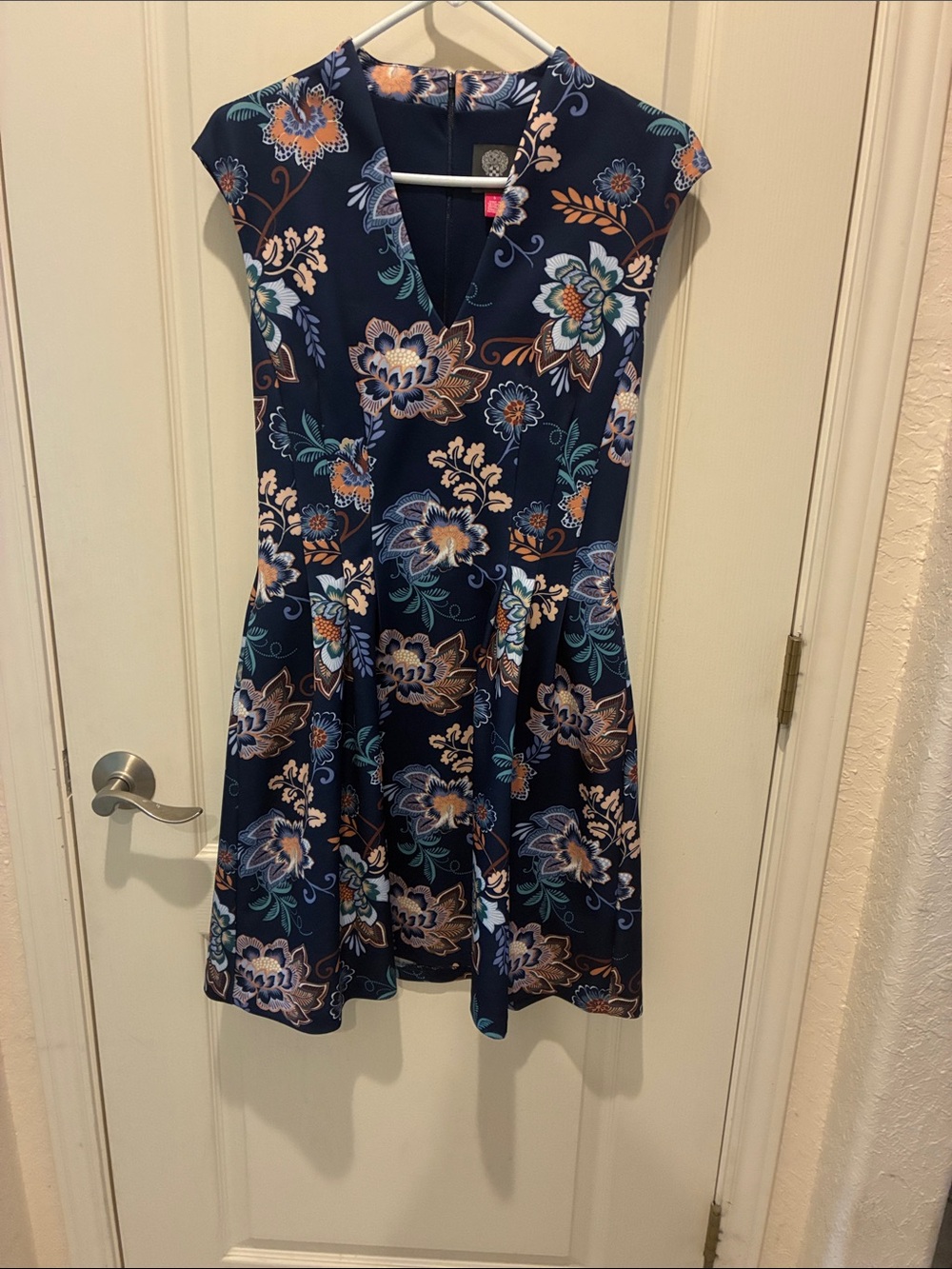 Cute sleeveless floral dress